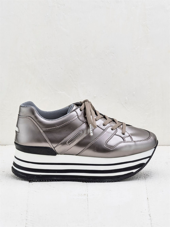 Antrasit kadın ayakkabı - Elle Shoes