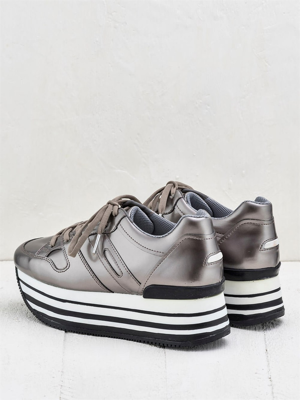 Antrasit kadın ayakkabı - Elle Shoes