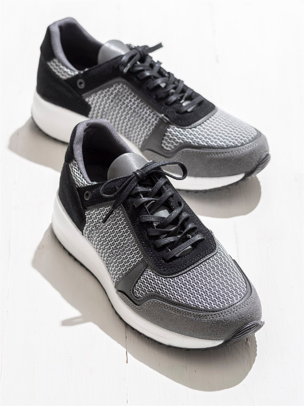 Gri erkek ayakkabı - Elle Shoes