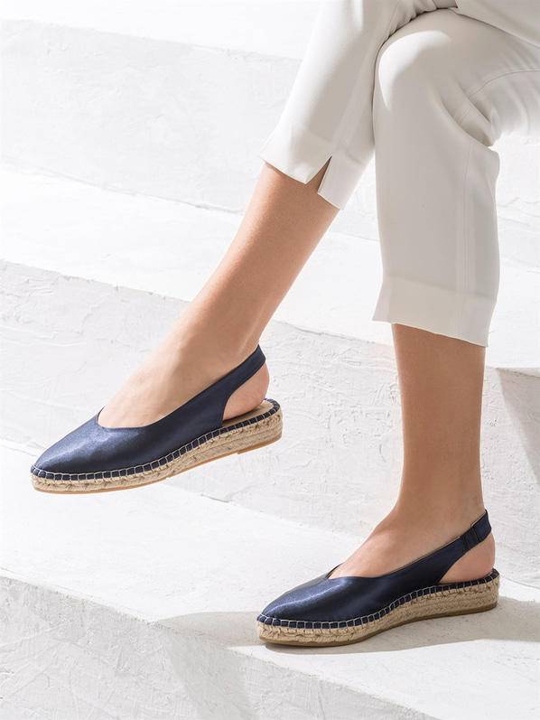 Lacivert kadın ayakkabı - Elle Shoes
