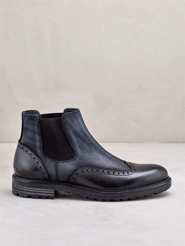 Siyah erkek bot - Elle Shoes