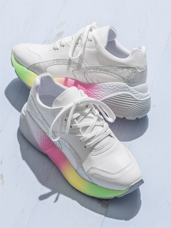 Beyaz kadın ayakkabı - Elle Shoes
