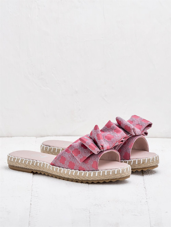 Pembe kadın terlik - Elle Shoes