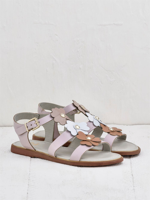 Pudra kadın sandalet - Elle Shoes