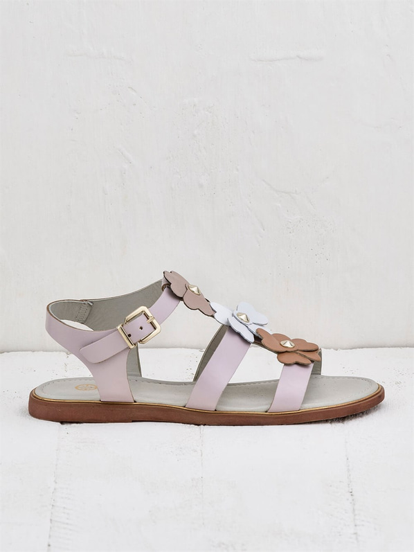 Pudra kadın sandalet - Elle Shoes
