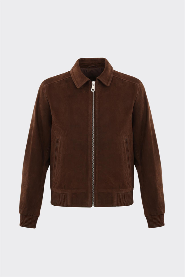 Kahve Deri Erkek Ceket