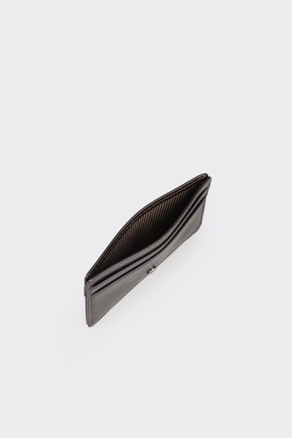 Kahve deri erkek kartlık - Elle Shoes