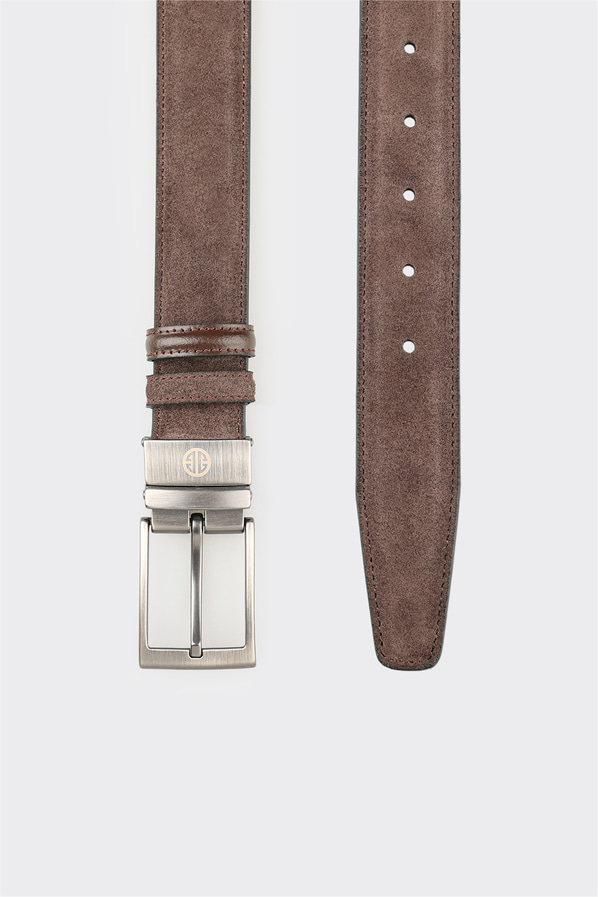 Kahve Deri Erkek Kemer