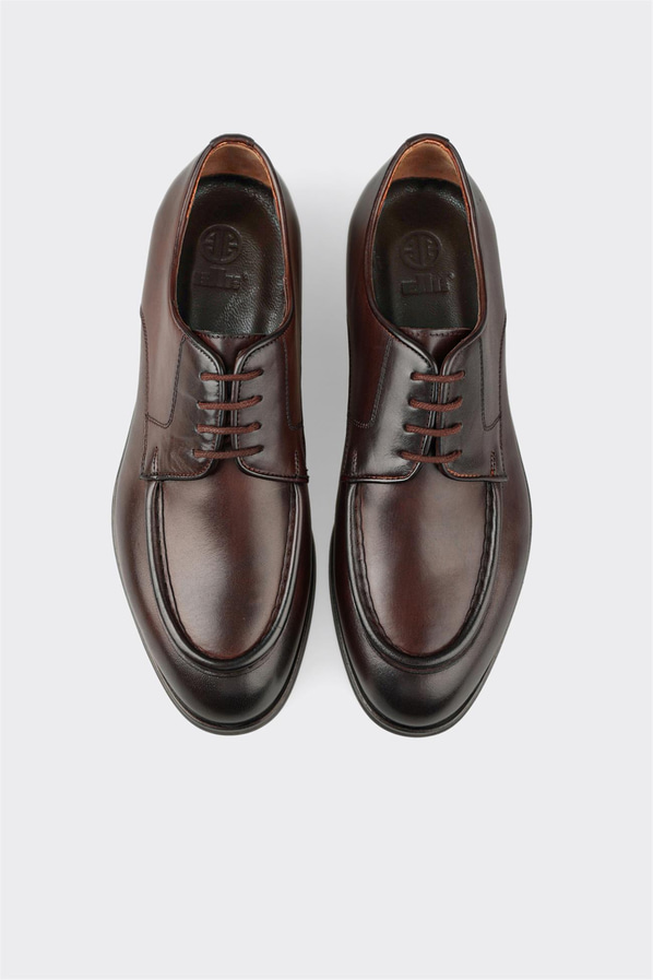 Kahve Deri Erkek Klasik Ayakkabı