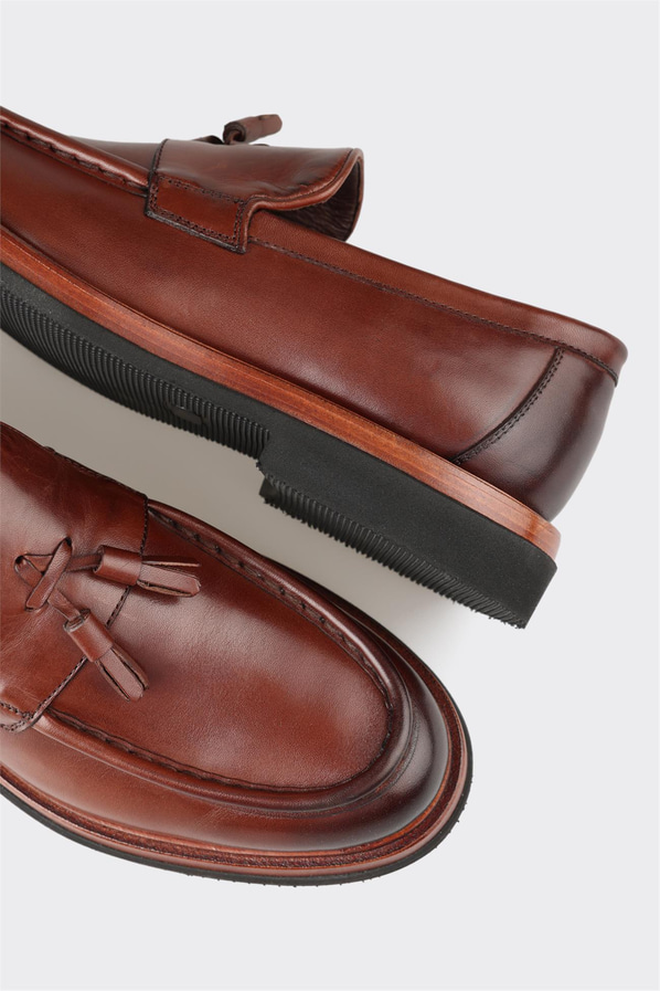 Kahve Deri Erkek Klasik Ayakkabı