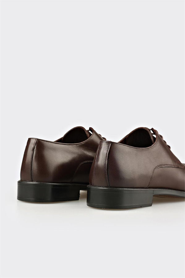Kahve Deri Erkek Klasik Ayakkabı