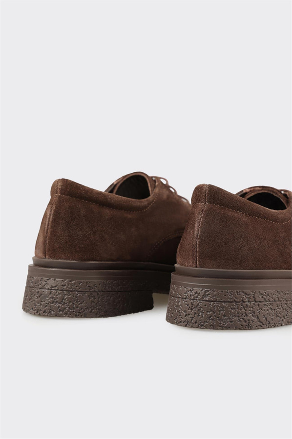 Kahve Deri Kadın Günlük Ayakkabı