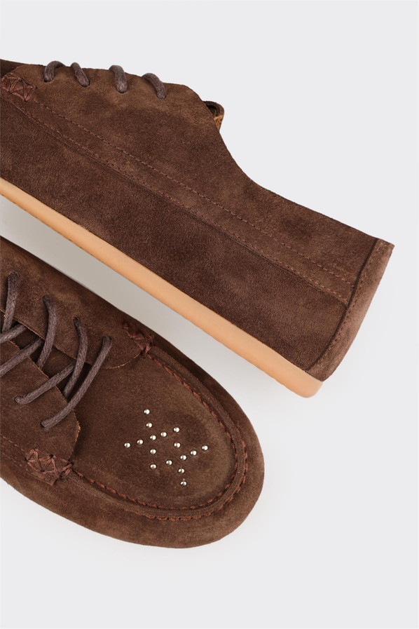 Kahve Deri Kadın Günlük Ayakkabı