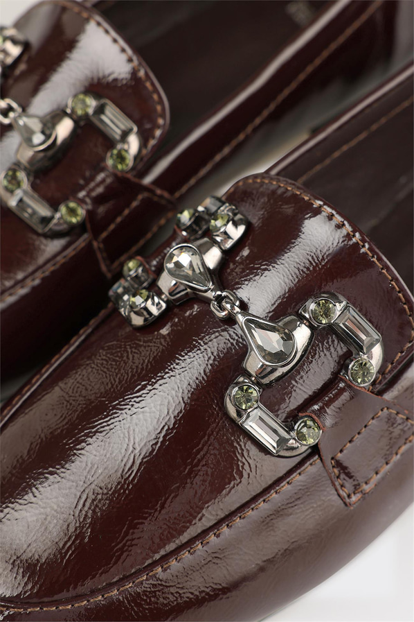 Kahve Deri Kadın Günlük Ayakkabı