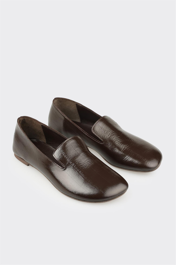 Kahve Deri Kadın Günlük Ayakkabı