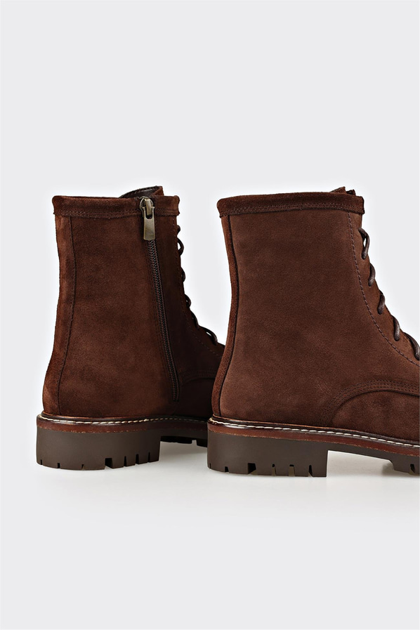 Kahve Deri Kadın Günlük Bot