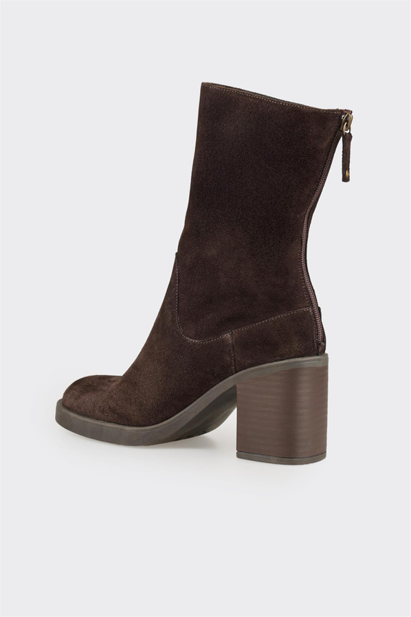 Kahve Deri Kadın Günlük Bot