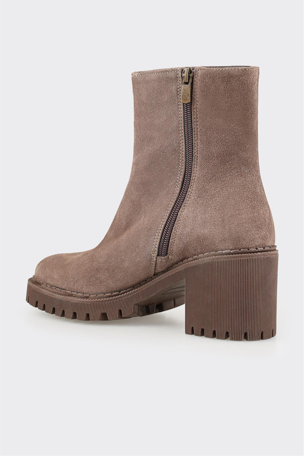 Kahve Deri Kadın Günlük Bot