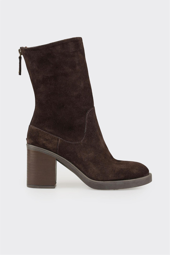 Kahve Deri Kadın Günlük Bot