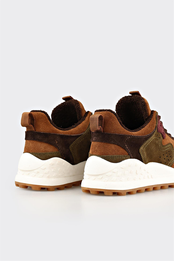 Kahve Deri Kadın Spor Ayakkabı