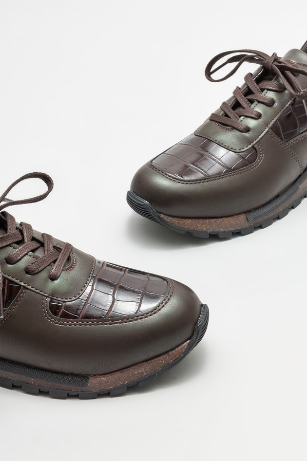 Kahve erkek spor ayakkabı - Elle Shoes