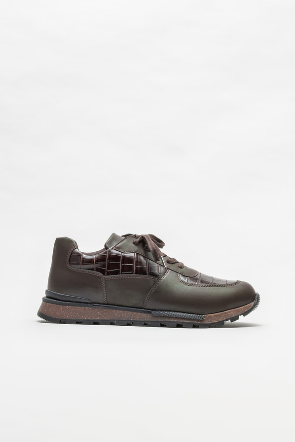 Kahve erkek spor ayakkabı - Elle Shoes