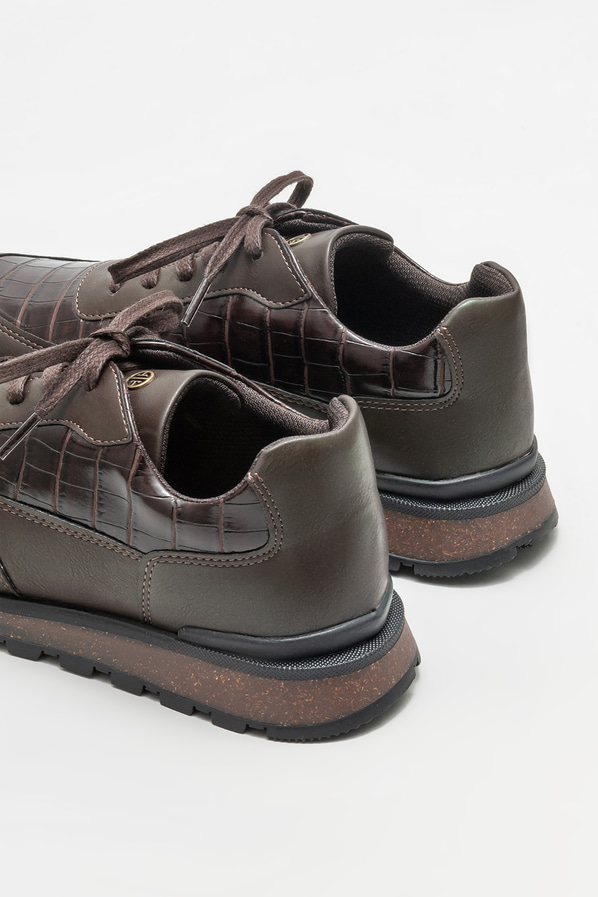 Kahve erkek spor ayakkabı - Elle Shoes