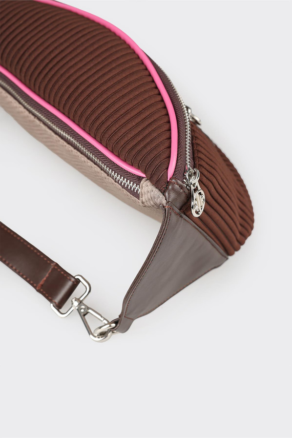 Kahve kadın bel çantası - Elle Shoes