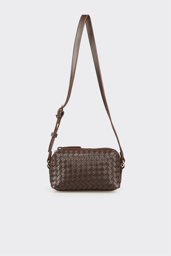 Kahve kadın çapraz çanta - Elle Shoes