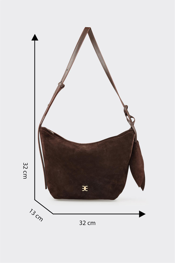 Kahve Kadın Çapraz Çanta