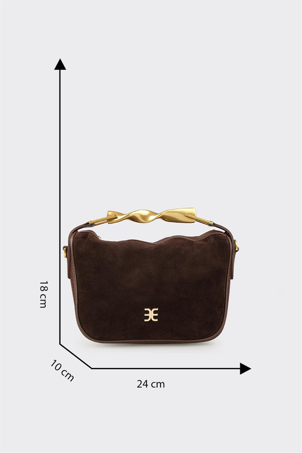Kahve Kadın Çapraz Çanta
