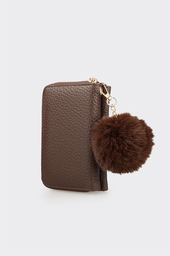 Kahve Kadın Cüzdan