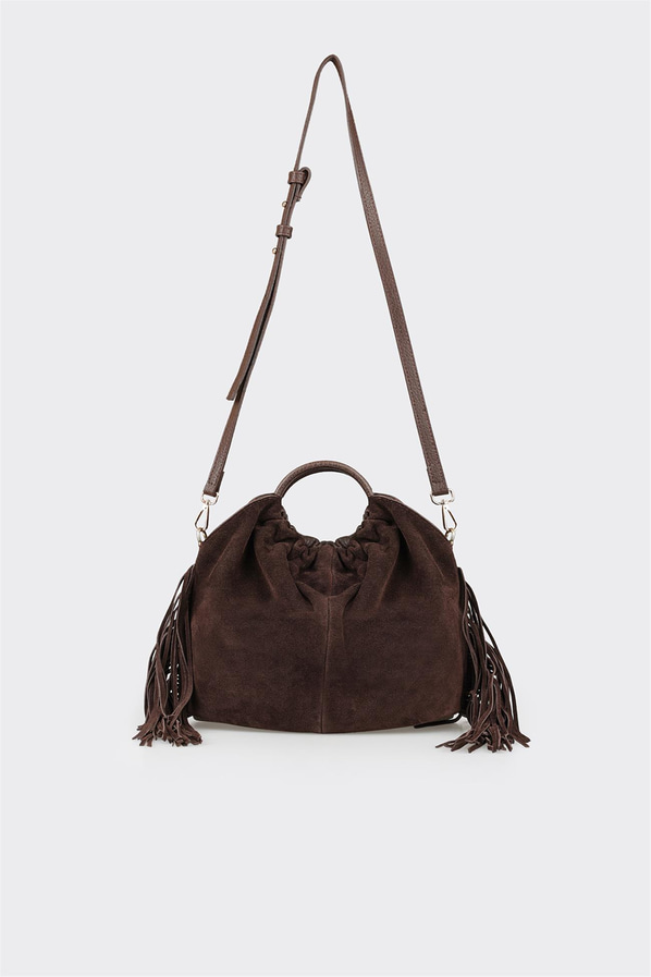 Kahve kadın el çantası - Elle Shoes