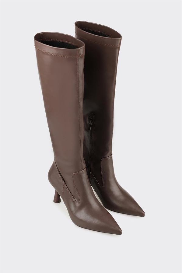 Kahve Kadın Günlük Çizme