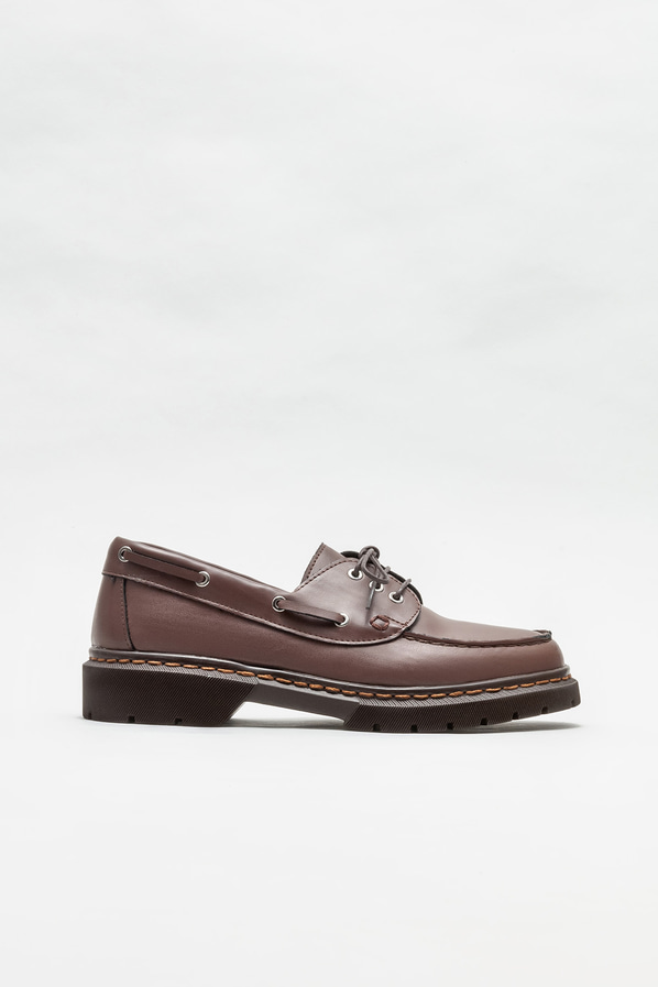 Kahve düz kadın ayakkabı, günlük kullanım için - Elle Shoes
