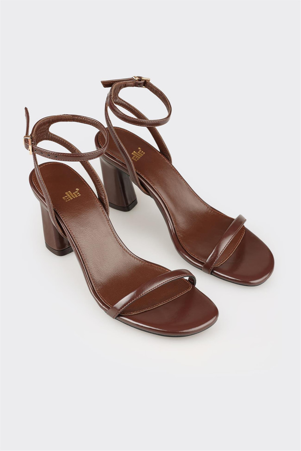 Kahve Kadın Günlük Sandalet