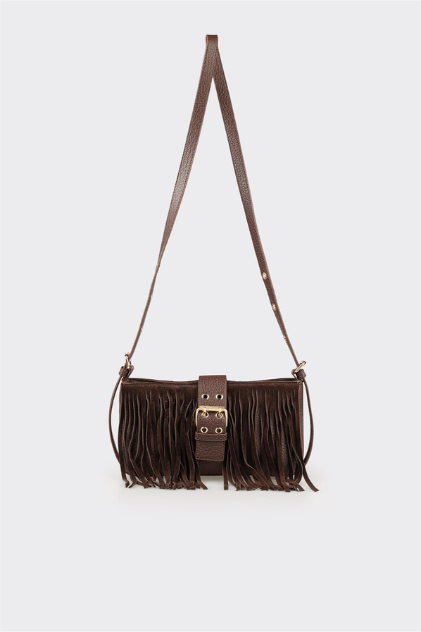 Kahve Kadın Küçük Çapraz Çanta