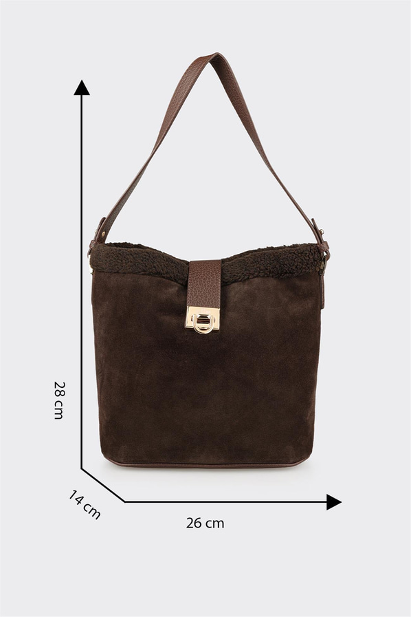 Kahve Kadın Omuz Çantası