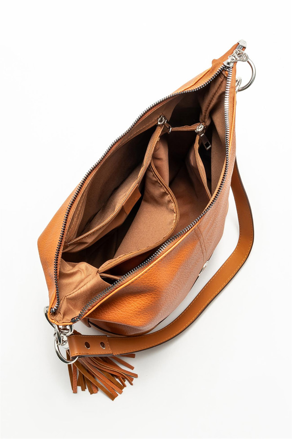Kahve kadın omuz çantası - Elle Shoes