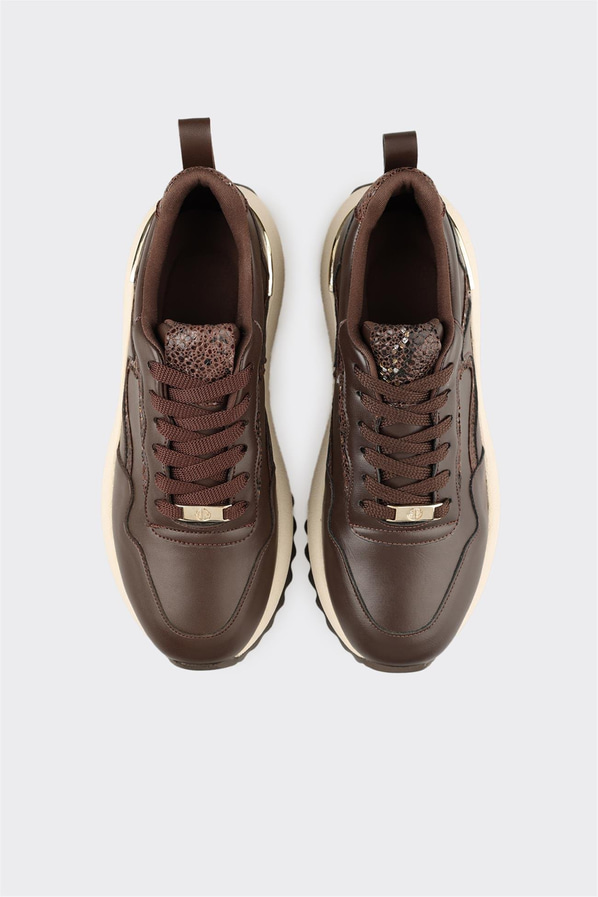 Kahve Kadın Spor Ayakkabı