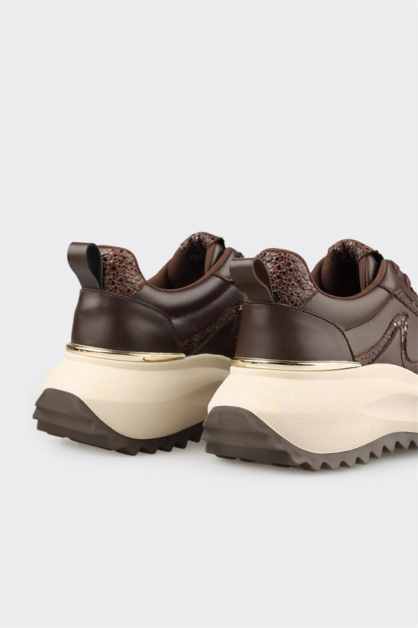 Kahve Kadın Spor Ayakkabı