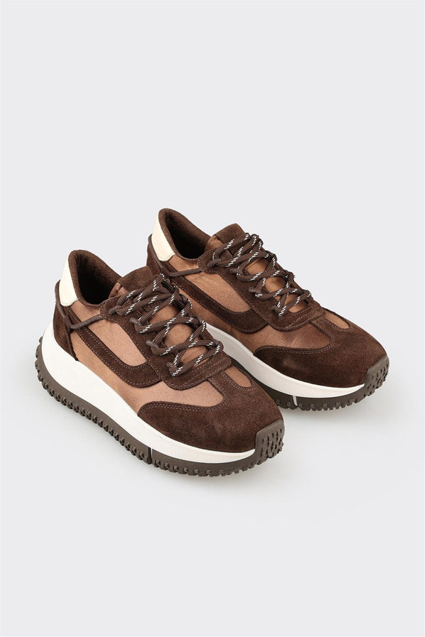 Kahve Kadın Spor Ayakkabı