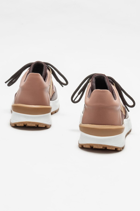Kahve kadın spor ayakkabı - Elle Shoes
