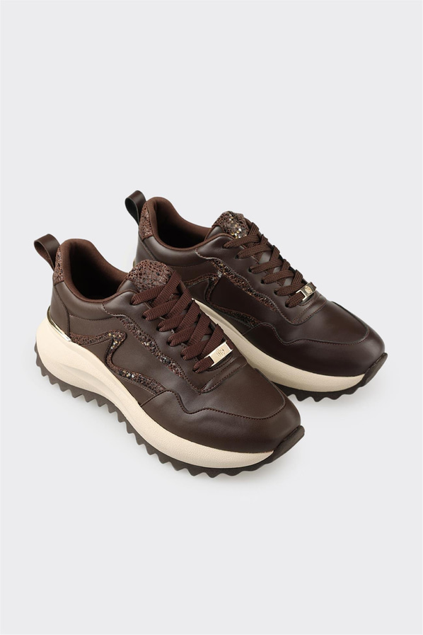 Kahve Kadın Spor Ayakkabı