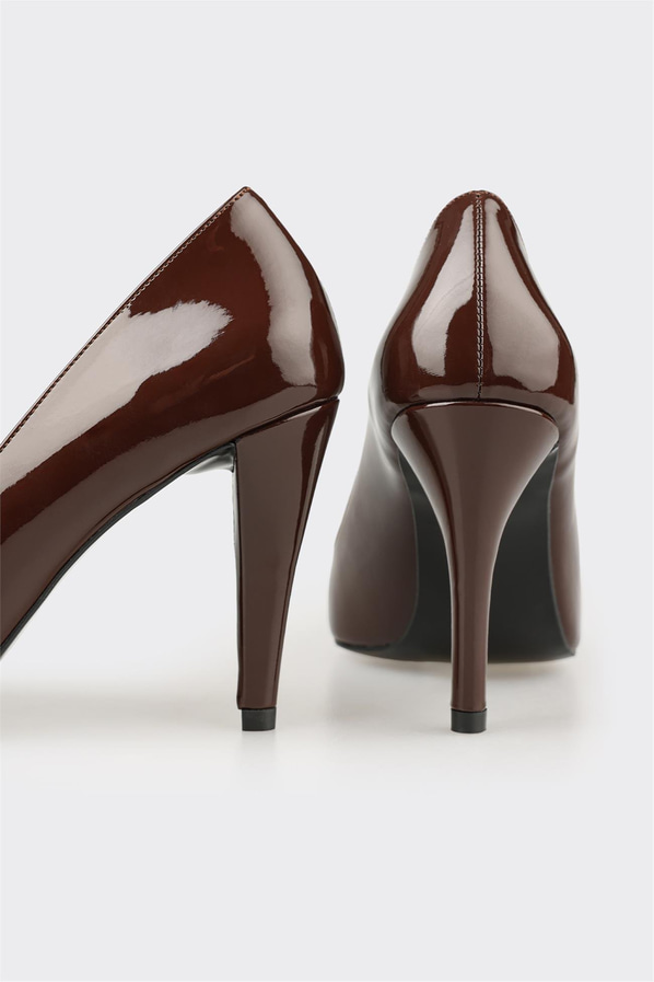 Kahve Kadın Stiletto