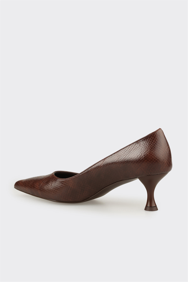 Kahve Kadın Stiletto