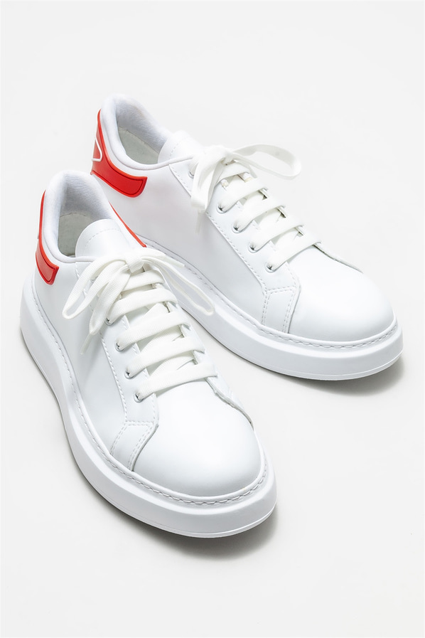 Kırmızı erkek spor ayakkabı - Elle Shoes