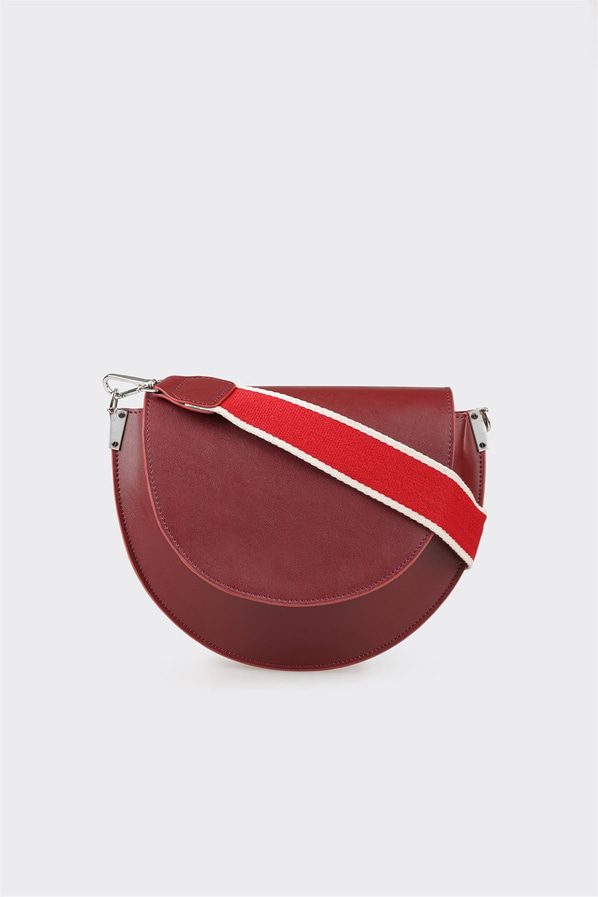 Kırmızı kadın çapraz çanta - Elle Shoes