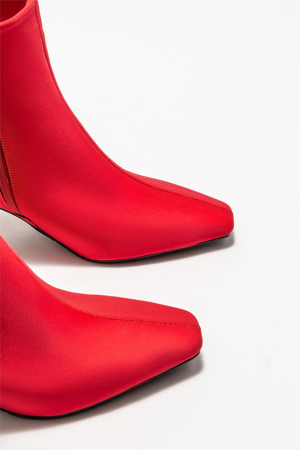Kırmızı kadın bot - Elle Shoes