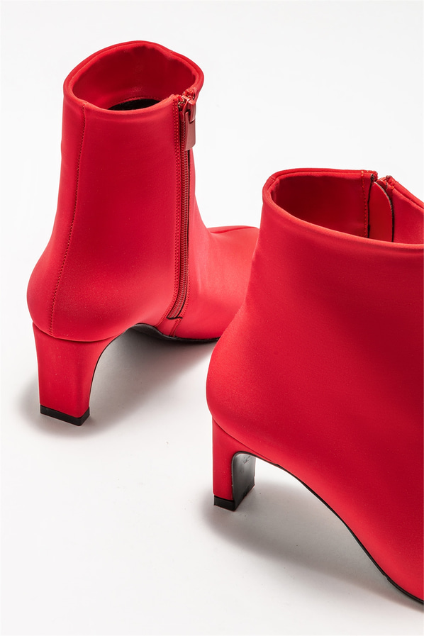 Kırmızı kadın bot - Elle Shoes